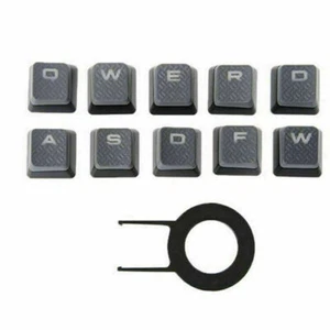 For Corsair K70 K95 K65 G710 RGB STRAFE Mechanical Keyboard Red/Grey Keycaps Kit - Picture 1 of 10