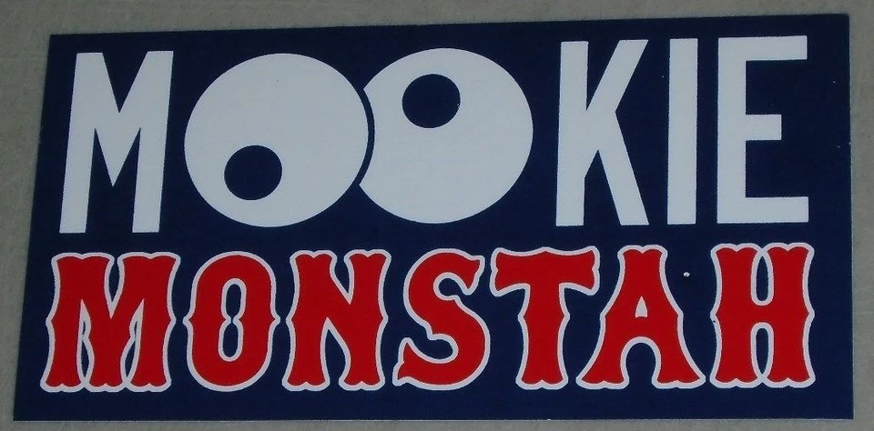 Los Angeles Mookie Monster Bumper Sticker Dodgers Player Type FREESHIP - Image 1 of 1