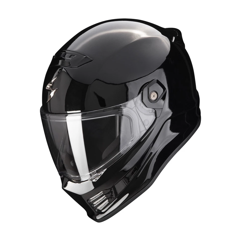 Helm Scorpion Covert FX Solid Schwarz Glanz Gr. XXL Motorradhelm Integralhelm - Bild 1 von 1