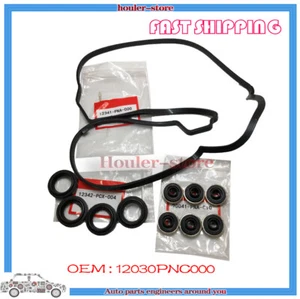 New OEM 12030-PNC-000 Valve Cover Gasket Seal For Acura Honda RSX TSX K20 K24 - Picture 1 of 5