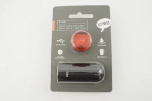 NEW! Knog Plug Front + Rear Bike Lights Bundle USB Rechargeable - Picture 1 of 2