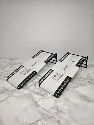 Paquete de 2 organizadores de zapatos IKEA SKOSTALL® acero negro NUEVO Foto 1 de 4