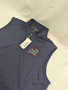 Pinnell Classic Golf Weste XL blau Performance 1/4 Zip wasser windabweisend Neu mit Etikett - Bild 1 von 10
