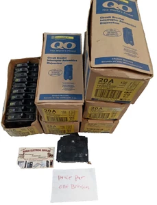 Vierkant D / BRECHER / QOB120 / 20A / 1 P / 240V / ANSCHRAUBBAR / TYP QOB / NEU (39D3 - Bild 1 von 2