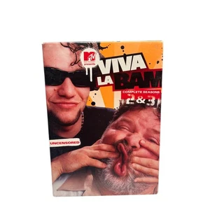Viva La Bam The Second and Third Seasons Disc Set MTV MISSING SEASON 2 - Imagen 1 de 7