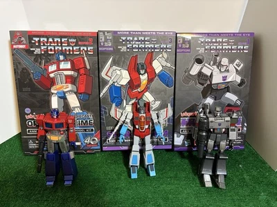 G1 Transformers Yolopark AMK PRO Optimus Prime, Megatron, Starscream Lot Of 3 - Image 1 of 4