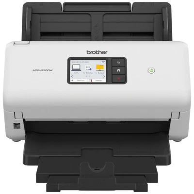 ADS-3300W Wireless, High-Speed Desktop Scanner | 2.8-inch Touchscreen | Scans... - Image 1 of 4