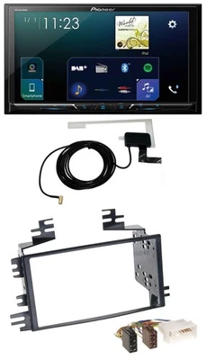 Pioneer 2DIN DAB USB MP3 Bluetooth Autoradio für Kia Rio Rio5 Sportage Hyundai A - Bild 1 von 4