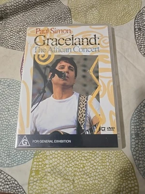 PAUL SIMON GRACELAND EL CONCIERTO AFRICANO DVD 1987 ÁLBUM EN VIVO EN HARARE APARTHEID Foto 1 de 4
