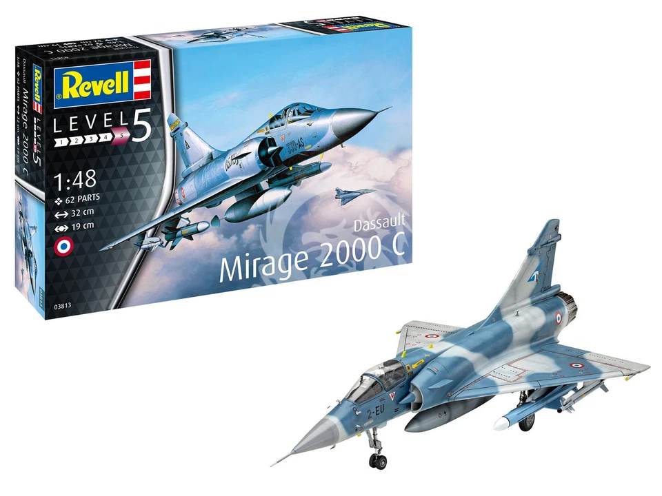 REVELL 03813 1/48 DASSAULT MIRAGE 2000C