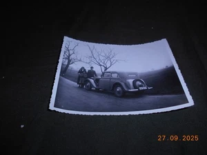 orig. Foto schwere Limousine ca. 30er Jahre Kennzeichen IVB-21399 - Picture 1 of 2