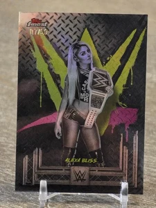 Alexa Bliss 2025 Topps Finest WWE Black Refractor 07/50 #16 - Picture 1 of 2