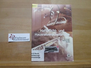 Haftpflicht- und Hausratversicherungen : [Leistungen, Bedingungen, Kosten]. [Aut - Bild 1 von 2