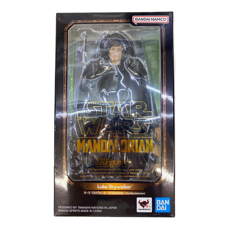 BANDAI S.H.Figuarts Люк Скайуокер ЗВЕЗДНЫЕ ВОЙНЫ Мандалорская Фигурка Топ Как новая ЯПОНИЯ - Изображение 1 из 4