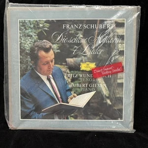 SCHUBERT Die Schone Mullerin & 7 Lieder - Fritz Wunderlich - DGG TULIP ST 2LP - Picture 1 of 7