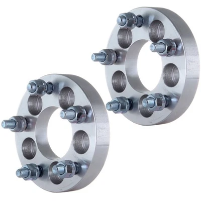 2 Pcs 1" 5x100 to 5x114.3 Wheel Adapters 12x1.5 For Dodge Caravan 1996-2000 Foto 1 de 4