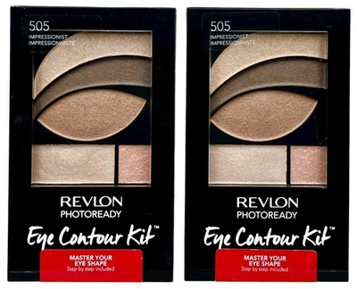 2 Pack Revlon PhotoReady Eye Contour Kit 505 Impressionist - Image 1 of 4