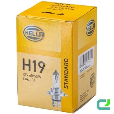Glühlampe 12 V 60/55 W H19 Halogen PU43t-3 glasklar HELLA STANDARD - Image 1 of 4