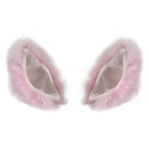 2Pcs Motorcycle Helmet Cat Ears Cute Accessories For Snowboarding Skiing ASKF - Picture 1 of 9