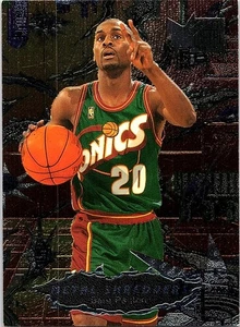 Trituradoras de metal Fleer 1996-97 Gary Payton #243 - Imagen 1 de 2