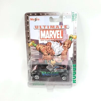 Maisto Ultimate Marvel-Series 1- # 7 Of 25-Rogue Chrysler Prowler-NOS-MOC - Image 1 of 4