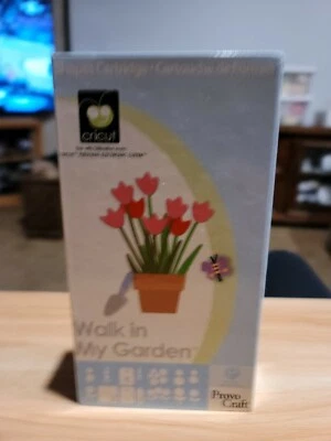 Картридж Cricut — «ПРОГУЛКА В МОЕМ САДУ» — «Б/У», НЕ связан  - Изображение 1 из 3