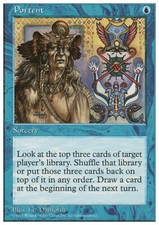 Magic the Gathering MTG Portent (110) Fifth Edition   NM