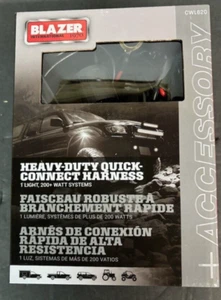 Blazer International CWL620 9' Heavy-Duty Quick-Connect Wire Harness for 1 Light - Picture 1 of 3