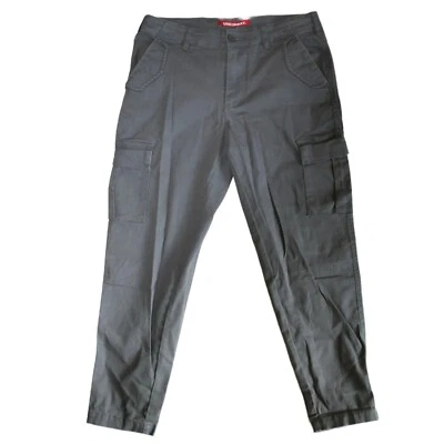 Pantalones cargo UNIONBAY Junior para mujer gris tiro medio talla 3 - nuevos con etiquetas Foto 1 de 4