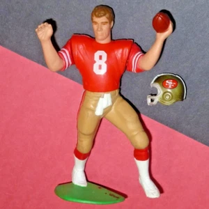Steve Young 1992 San Francisco 49ers alineación inicial #8 patio Frisco Niners FB - Imagen 1 de 2