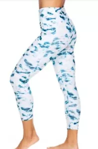 Gaiam Bright White High Waisted Pockets Capri Leggings Yoga Pants Women XS NWT - Picture 1 of 7