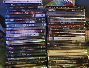Large Blu-ray And DVD Lot Over 40 Good Movies Action Adventure Horror Sci-fi  - Picture 1 of 7
