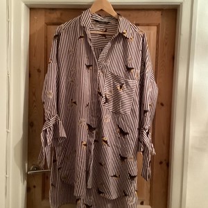 Las mejores ofertas en Camisetas a rayas de poliéster Zara para Mujeres |  eBay