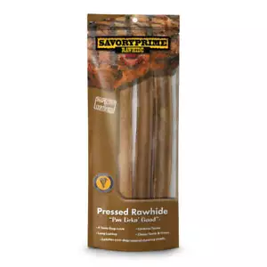 Savory Prime Pressed Rawhide Roll Natural, 1ea/10 in, 3 pk - Picture 1 of 1