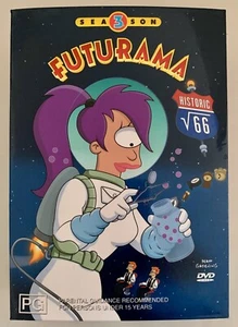Futurama Season 3 (DVD, 2001) Complete 4 Disc Set With Box Region 4 - Picture 1 of 4
