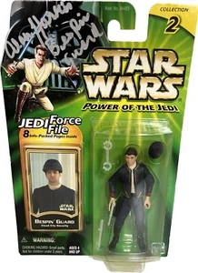 Alan Harris Bespin Guard Signed ESB Star Wars Power Of The Jedi Collection - Picture 1 of 3