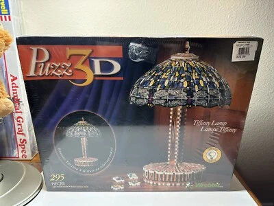 New Puzz3D Tiffany Lamp With 295 Pieces Difficult - Image 1 of 4