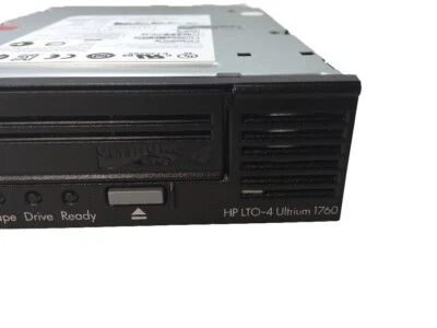 HPE STOREEVER LTO4 ULTRIUM 1760 SCSI INTERNAL HH TAPE DRIVE 465791-001 EH921A - Image 1 of 2