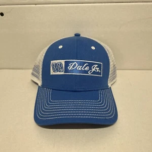 Chapeau/casquette réglable NASCAR Dale Jr 88 Hendrick Motorsports bleu clouté - Photo 1/3