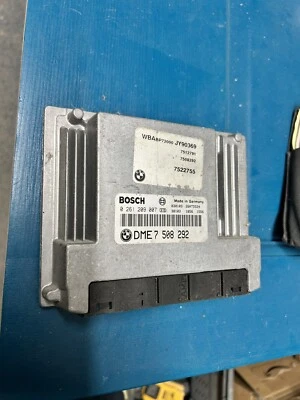 2003 BMW 3 SERIES E46 316i E46 ENGINE ECU DME 7508292 0261209007 - Image 1 of 4