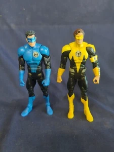 DC Universe Classics War of Green Lanterns Yellow Hal Jordan vs Blue Kyle Rayner - Picture 1 of 9