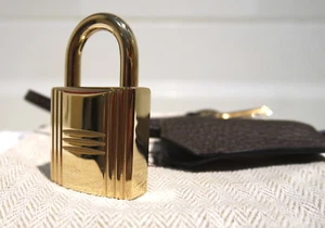 Hermes Cadenas EX Large Lock Set &Clemence Clochette LIMITED EDITION Choose Ur# - Picture 1 of 29