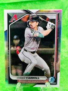 Corbin Carroll /499 - Refractor - 2024 Bowman Chrome #3 Arizona Diamondbacks - Bild 1 von 11