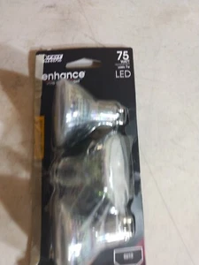 (3-Pk) Feit Electric  GU10 Dimmable Flood LED Light Bulb Bright White - Picture 1 of 6