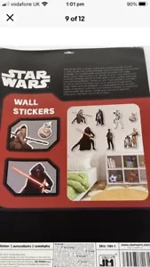 Star Wars Sticker Sets X2 EXTRA LARGE SHEETS Multiple Stickers Free post Today - Picture 1 of 12