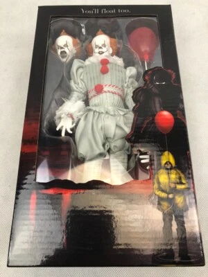 IT ES Pennywise Horror Clown 7" 18cm Action Figur Actionfigur a. Film Movie NECA