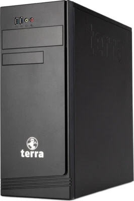 PC Wortmann Terra Business Tower 500GB 16GB RAM Windows 11 Pro Büro schwarz - Bild 1 von 4