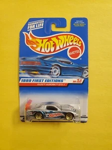 1999 Hot Wheels Olds Aurora GTS-1 #911 Silver - Picture 1 of 2