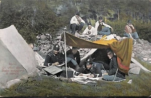 ac7035 - CARTOLINA D'EPOCA - REGGIMENTALI - Alpini - Imagen 1 de 1
