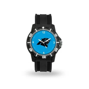 Men's Black Watch - Carolina Panthers - Model Three Watch (NFL) - Picture 1 of 5